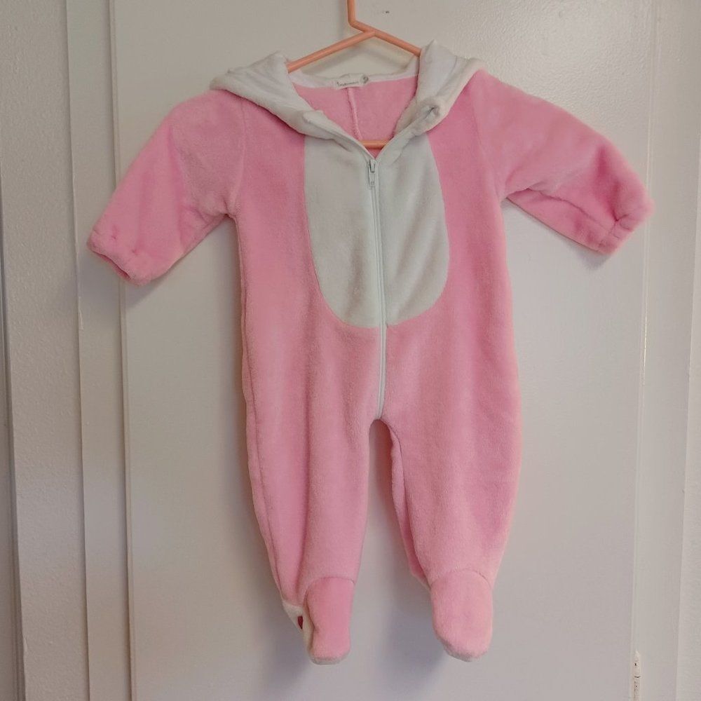 Pink Cat - Hooded Comfy  Sleepwear Winter Clothes baby - Picture 2 of 7